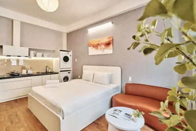 S Lux Apartment 5 mins walking in central – Foto’s 13